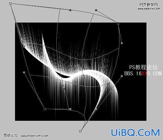 Photoshop教程:PS滤镜打造绚丽漂亮光线