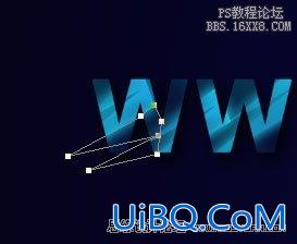 ps制作五彩斑斓的文字教程