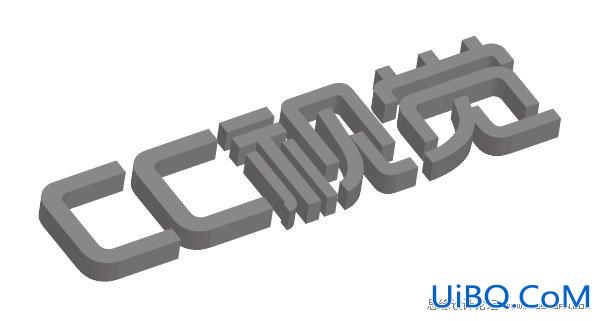 ps结合AI制作炫酷的3D字教程