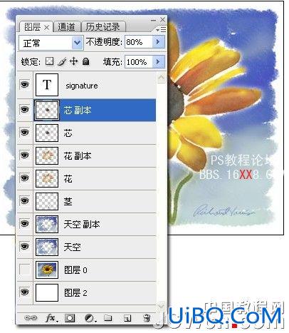PS制作印象派水彩画效果