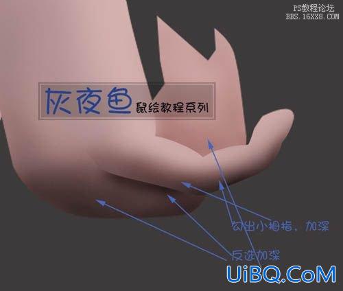 ps鼠绘CG动画人物详析
