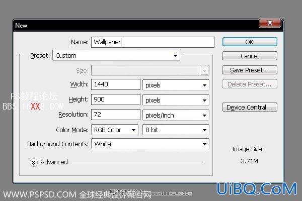 用Illustrator和PS制作一个3D的壁纸