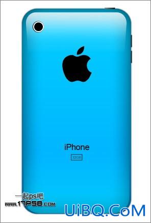 ps绘制苹果iPhone4背壳教程