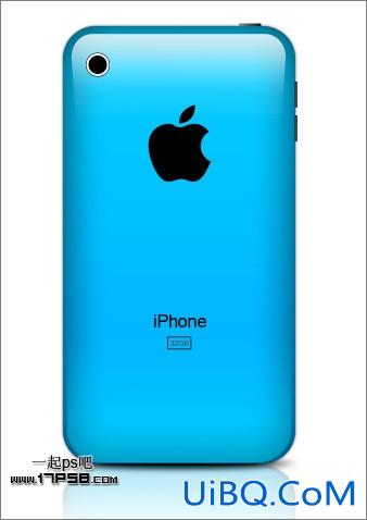 ps绘制苹果iPhone4背壳教程