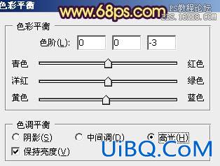 ps处理特写人物图片柔和的紫黄色