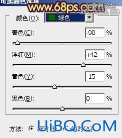 ps处理特写人物图片柔和的紫黄色