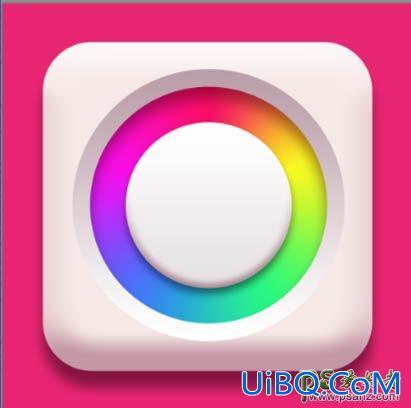 Photoshop图标手绘教程：制作简洁风格的色板图标,非常质感的图标失量图