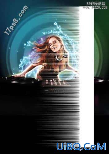 用ps制作Disco夜总会海报