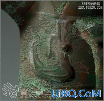 ps写实技巧：制作古董青铜器