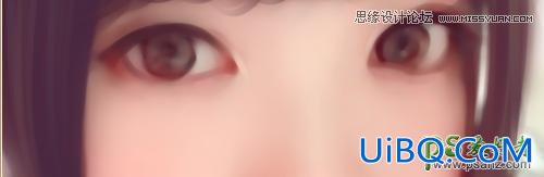 PS结合SAI给甜美女孩儿性感图片制作成唯美的转手绘风格