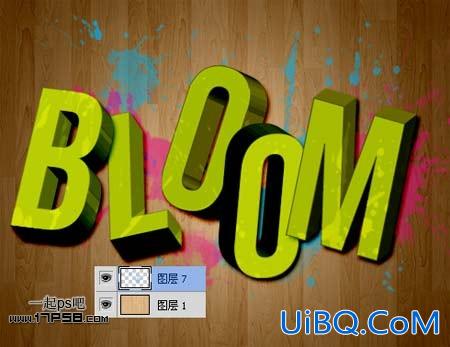 用ps和Illustrator制作立体字