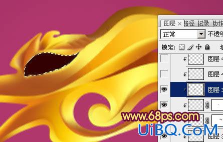ps打造漂亮的金色龙头