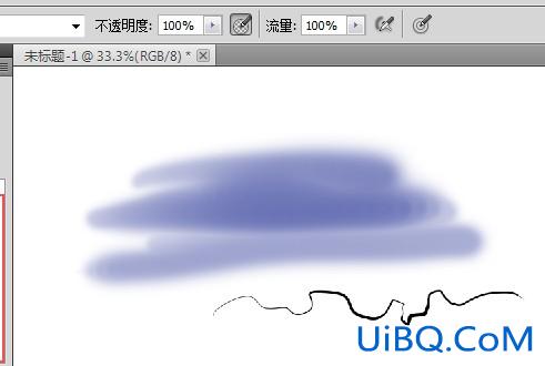 ps仿水彩作画过程