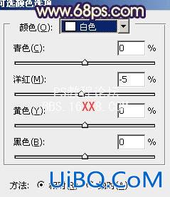 PS调出树林模特图片鲜艳的橙色调