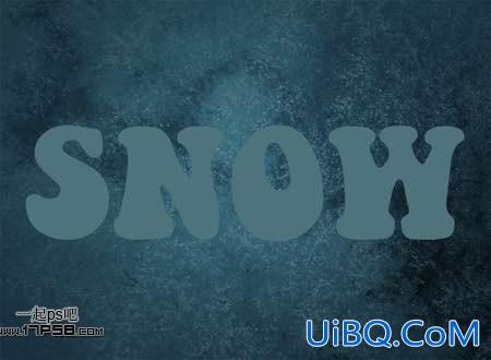 ps冰雪塑料字