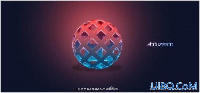 ps轻松制作3D光感的圆球