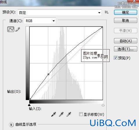 ps为外景人物图片调出淡青色调