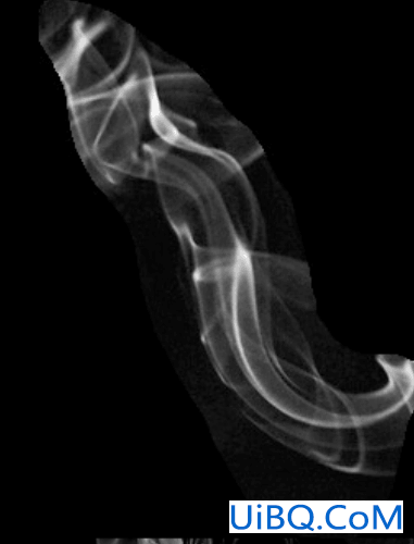 PS合成一款创意的烟雾手势图片，剪刀手烟雾照片。