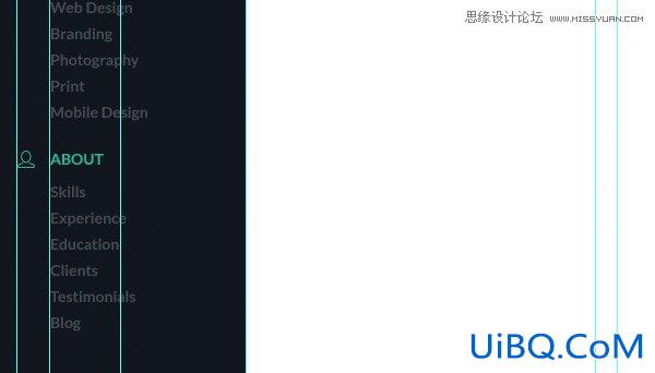 ps cs6设计个人作品网页模板教程