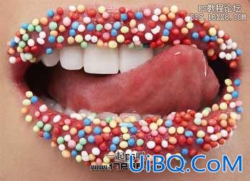 用ps制作圆角像素图片特效