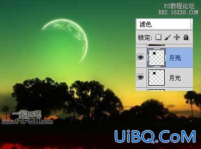 用ps制作神奇夜景