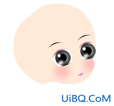 ps鼠绘可爱的娃娃