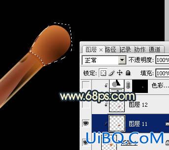 ps鼠绘一根燃烧的火柴
