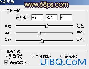 ps处理山野人物图片橙黄的秋季色