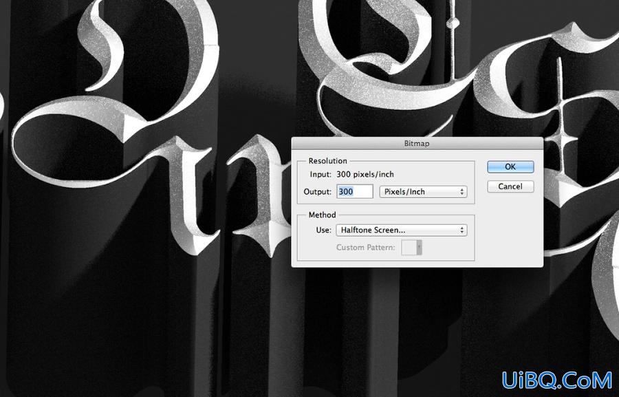 ps CS6设计3D字教程