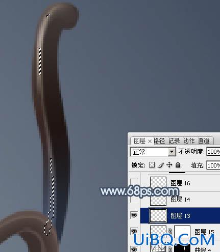ps鼠绘木质古典沙发椅子