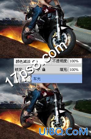 用ps合成地狱骑士电影海报