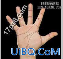 用ps制作诡异的发光特效