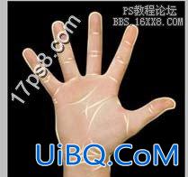 用ps制作诡异的发光特效