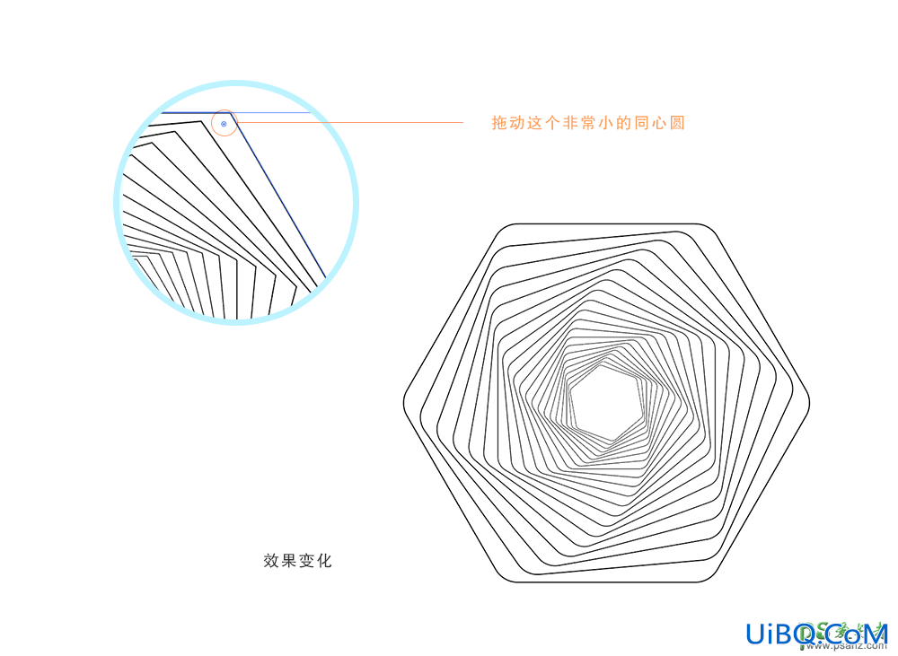 PS结合AI软件手绘创意个性的艺术线条图形素材，抽象图形