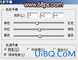 ps人物暗蓝色调调色教程