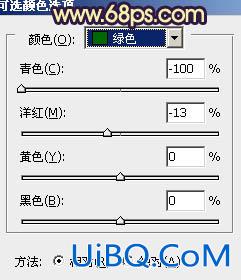ps人物暗蓝色调调色教程