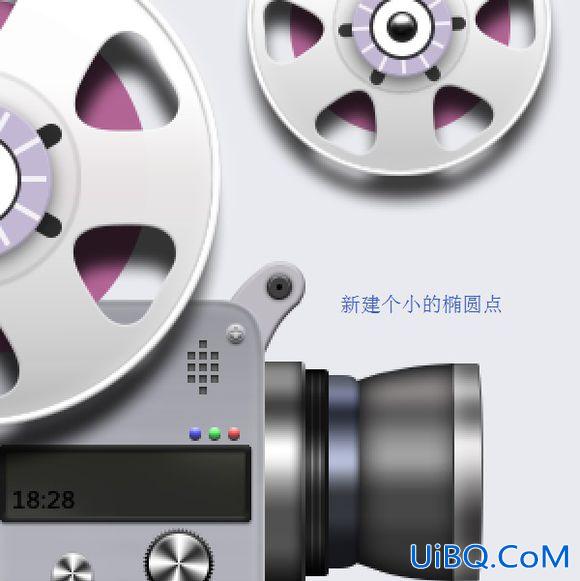 PS鼠绘一部播映机素材图,播影机,放映机图片。