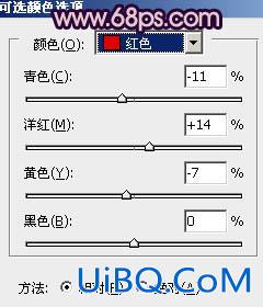 ps处理人像图片超酷的质感暗紫色