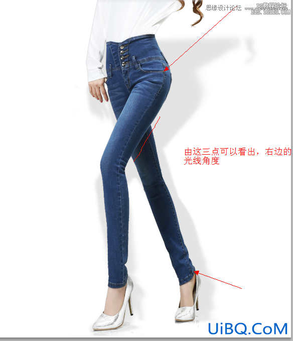 ps淘宝商品投影教程
