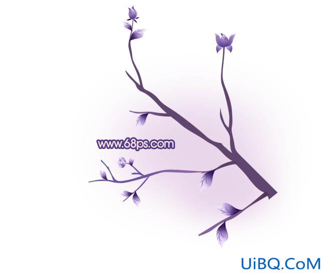 ps鼠绘花瓣