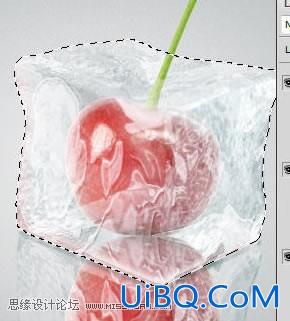 ps CS5利用3D功能打造逼真冰冻樱桃特效