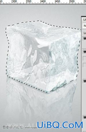 ps CS5利用3D功能打造逼真冰冻樱桃特效