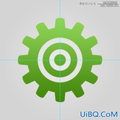 ps制作齿轮图标教程