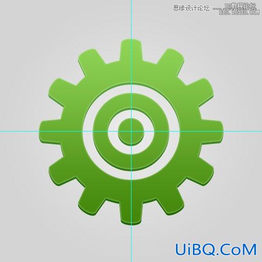 ps制作齿轮图标教程