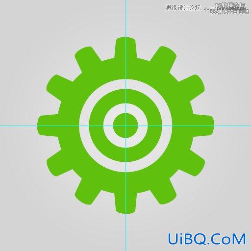 ps制作齿轮图标教程