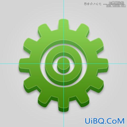 ps制作齿轮图标教程
