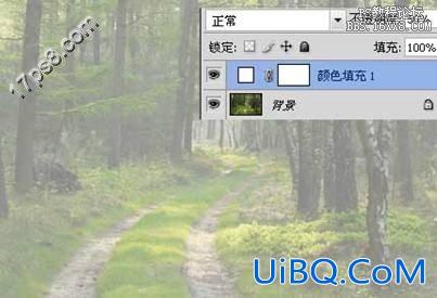 用ps为图片添加雾效