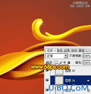 ps鼠绘中国风花纹