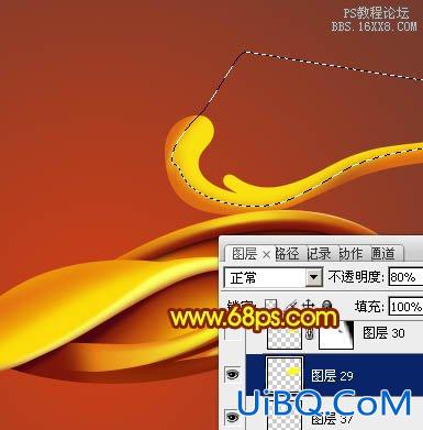 ps鼠绘中国风花纹