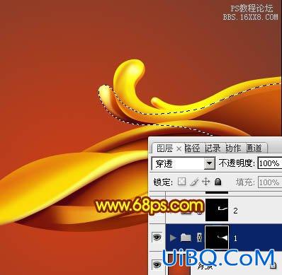 ps鼠绘中国风花纹